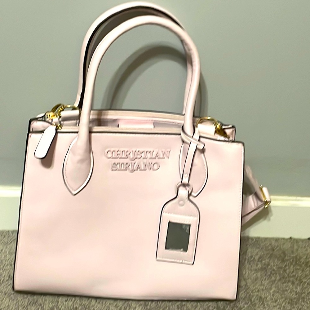 Christian Soriano light pink purse